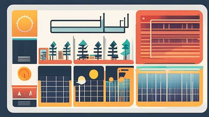 What is the area of the solar power plant?