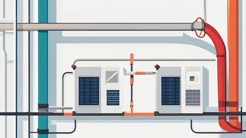 What kind of pipes should be installed in solar energy to prevent freezing?