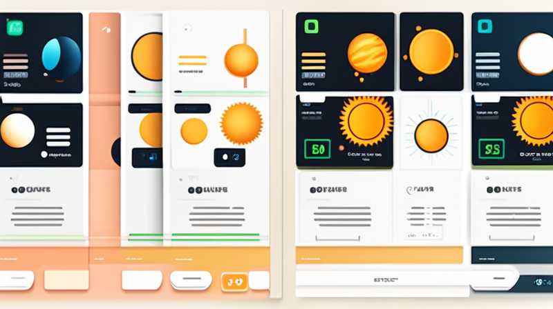 How to use the solar system selector