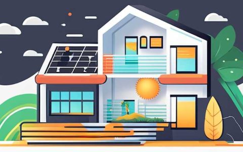 How to use solar energy on the first floor?
