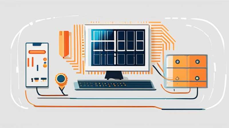How to remove the solar circuit board