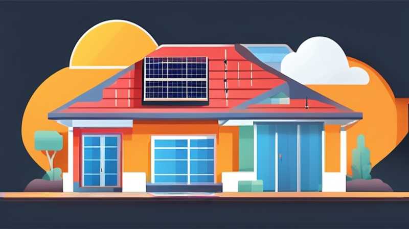 How to use electricity from solar photovoltaic panels at home