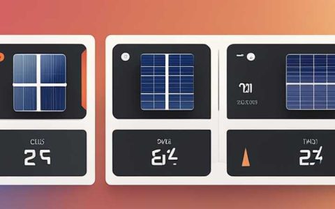 How many watts is 180m written on a solar panel?