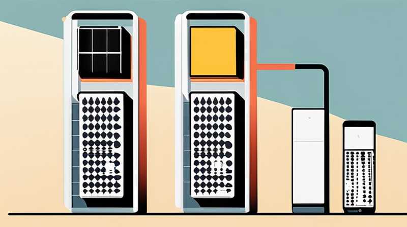 How to connect solar panels to poles