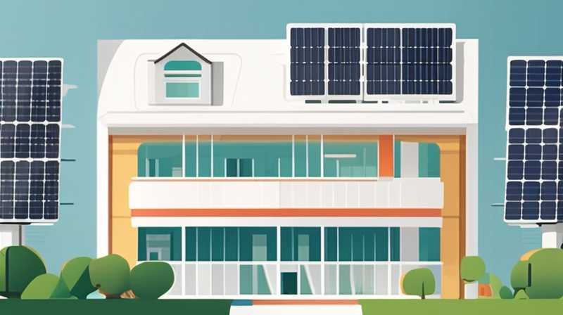 How to install solar energy on building platform