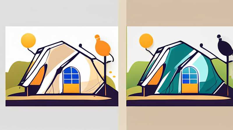 Which is better, a tent or solar power?