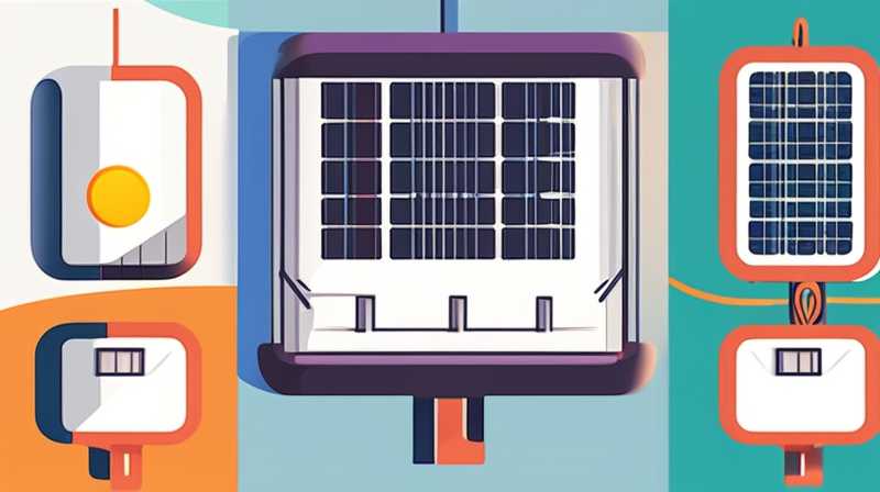 How to connect the solar light line after it breaks