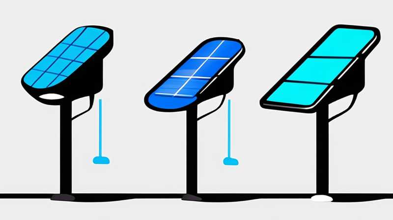 How to connect solar street lights to panels