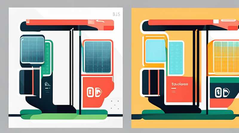 How about smart solar bus stops