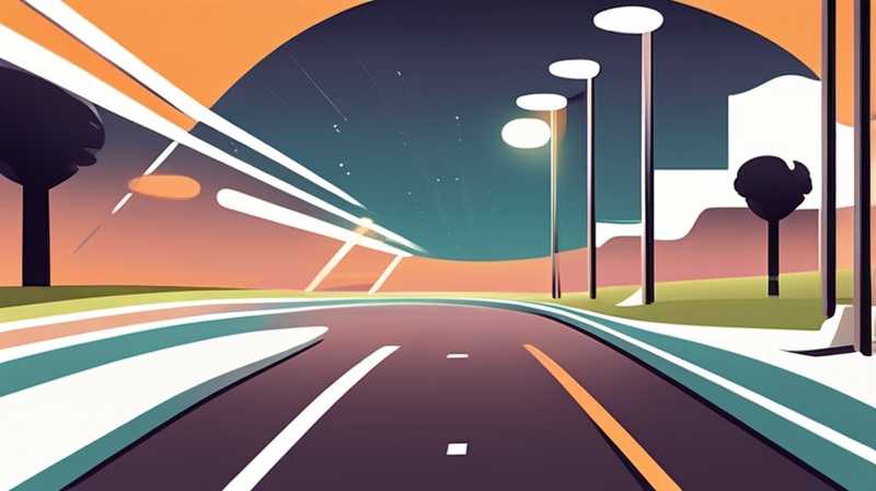 How about highway solar street lights