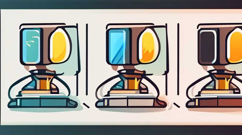 What is the principle of solar lamp charging?