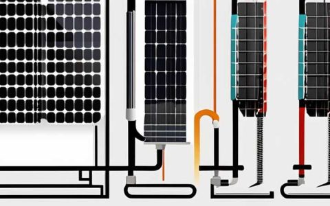 How to wire the tubes of homemade solar panels