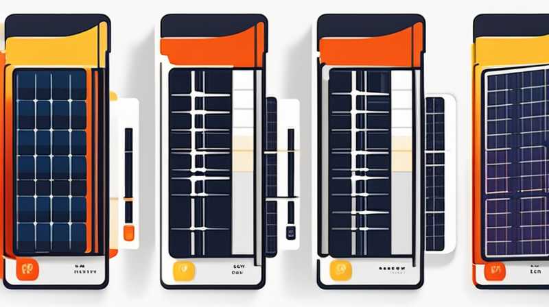 How to read the voltage of solar panels