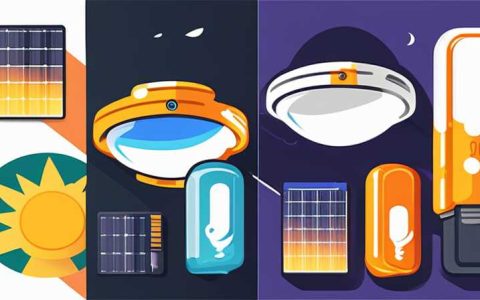 How to use solar lamp battery