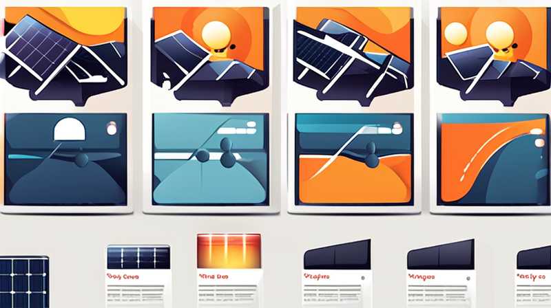 What are the types of solar media?