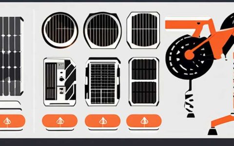How to disassemble a bicycle solar fan