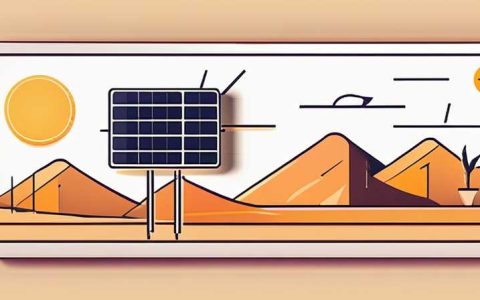 What to do when installing solar energy equipment in the desert
