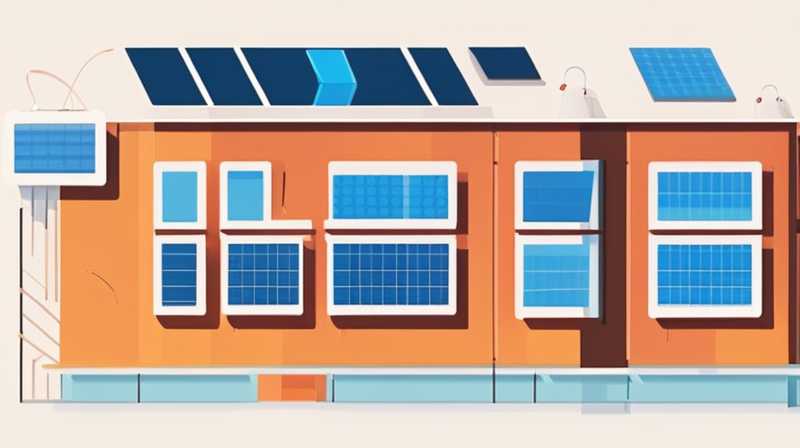 How to install solar cells on the first floor