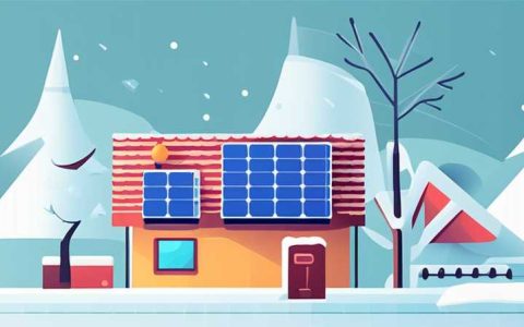 How to repair solar panels in winter