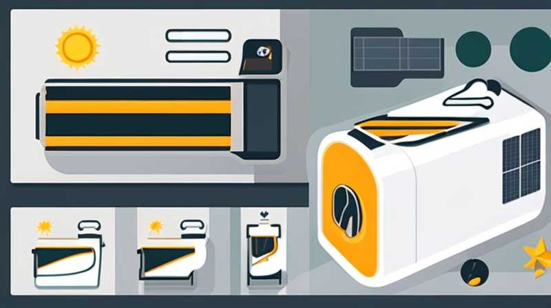 What kind of battery is used for solar power generation