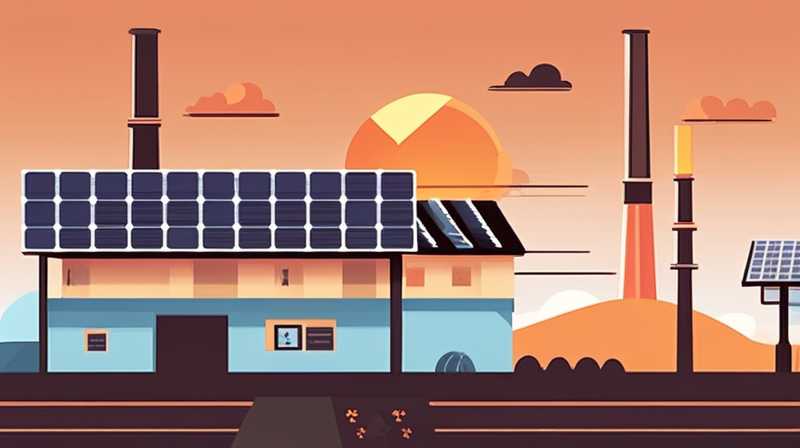 What are the methods to make a solar power plant?