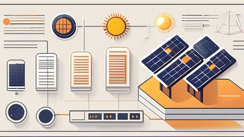 What is the composition of solar energy system