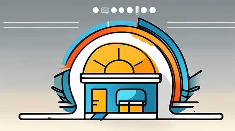 How to set the time of solar energy