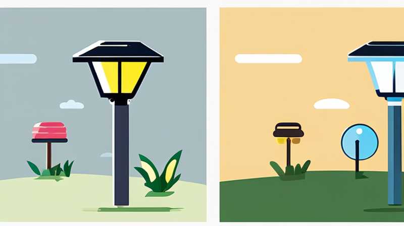 How much does a solar lawn light cost?