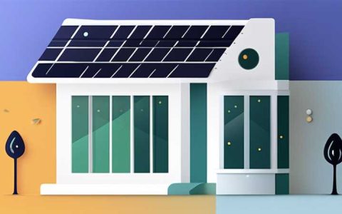 Where is the solar energy set up?