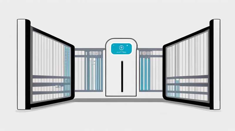 How about solar integrated gate