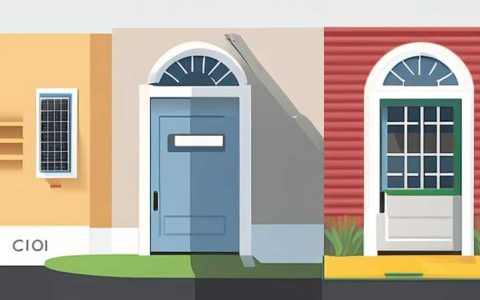 How to remove the solar light on the top of the yard door