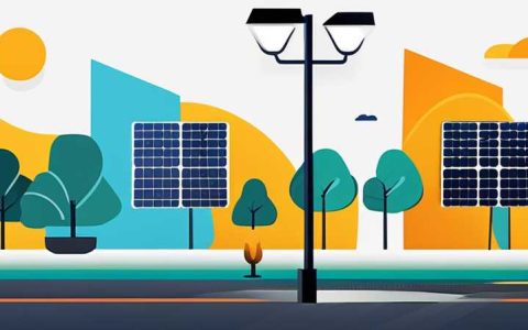 How many watts should solar street lights be installed?