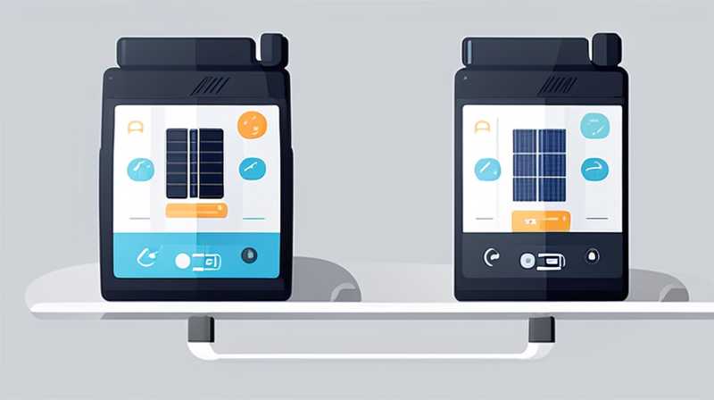 How to replace the battery of solar electronic scale