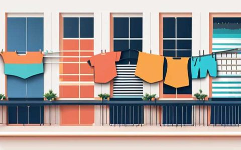 How to dry clothes outdoors on the balcony with solar energy