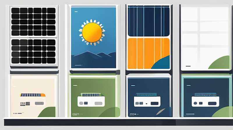 What brand of wall mounted solar panels are there?