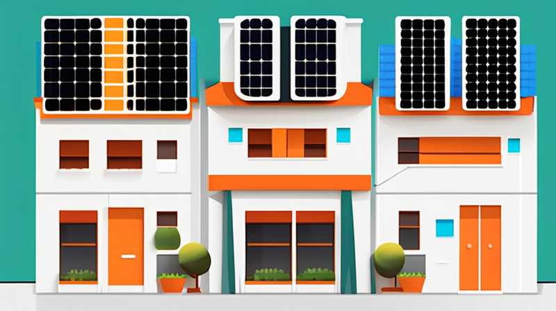 How to place solar energy in commercial housing