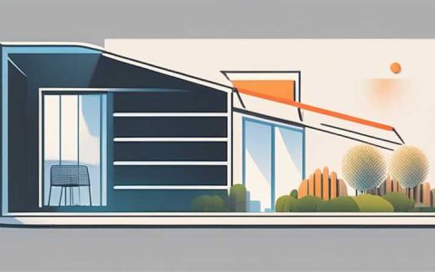 How to hide the balcony solar tube