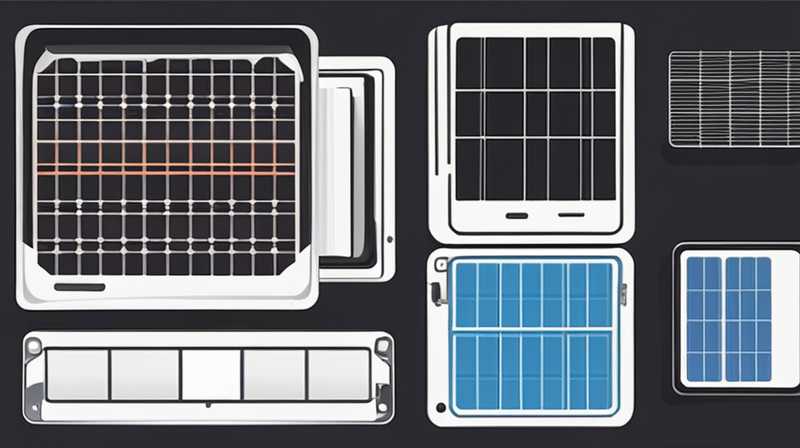 How to disassemble and clean the old solar panel