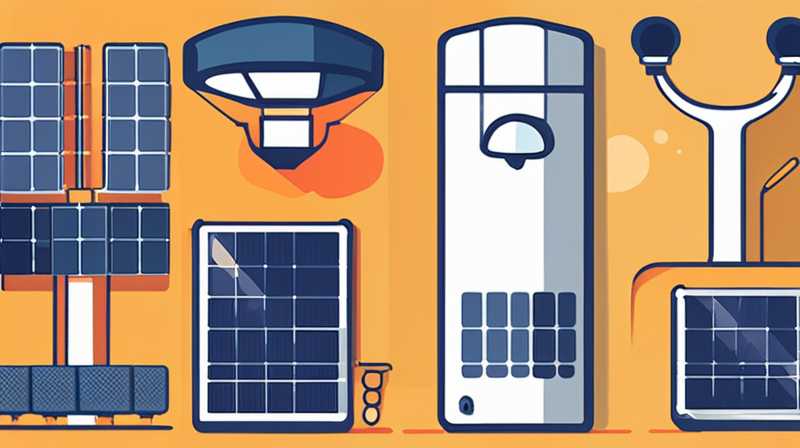 How to transform street lights with solar panels