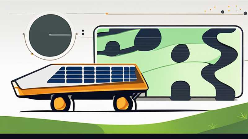 How long does it take to charge an off-road vehicle solar panel?