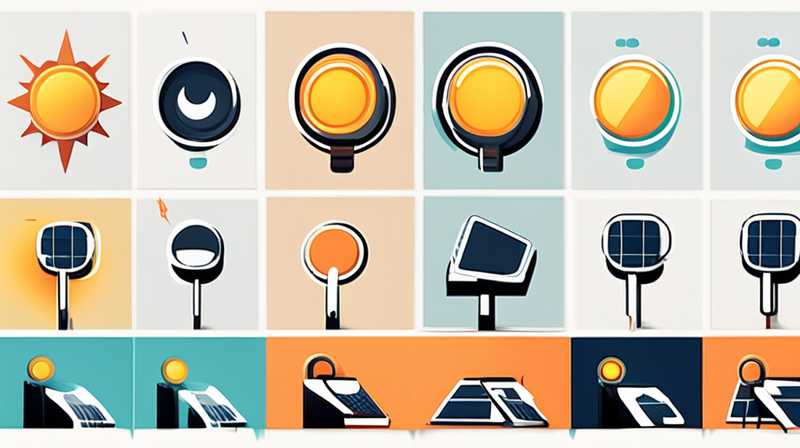 What is a solar anti-theft light?