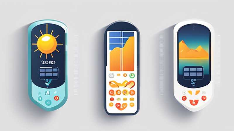 What does solar remote control 6 mean?