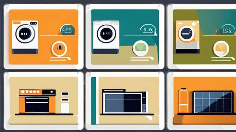 How many watts of home appliances are equivalent to 5000w of solar energy?