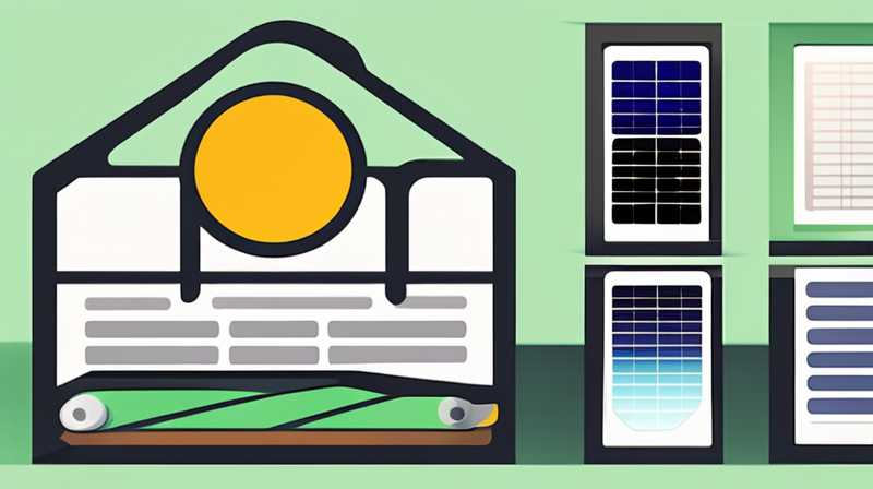 What do you need to install a solar panel?