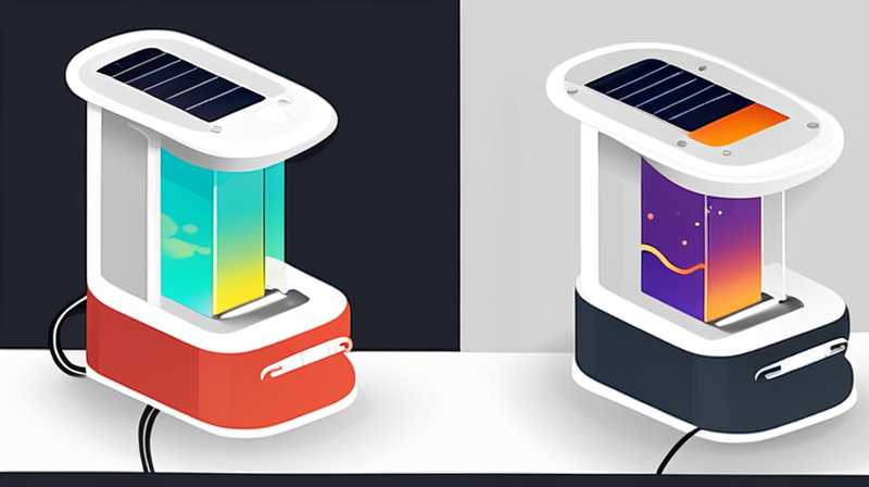 How to disassemble the charger of solar light