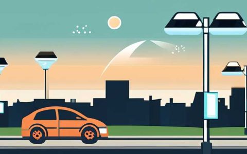 What is the use of the button on the solar street light