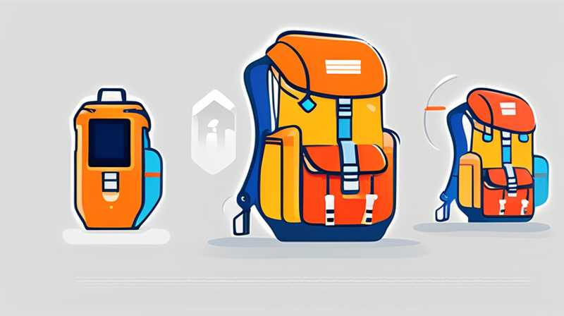 What is a solar powered backpack?