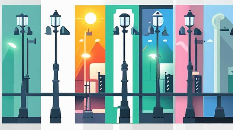 How to turn on solar street lights