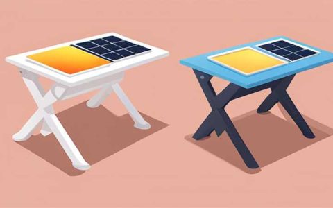 How much does a solar table cost now?