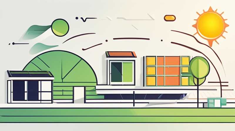 How many square meters does solar energy produce?